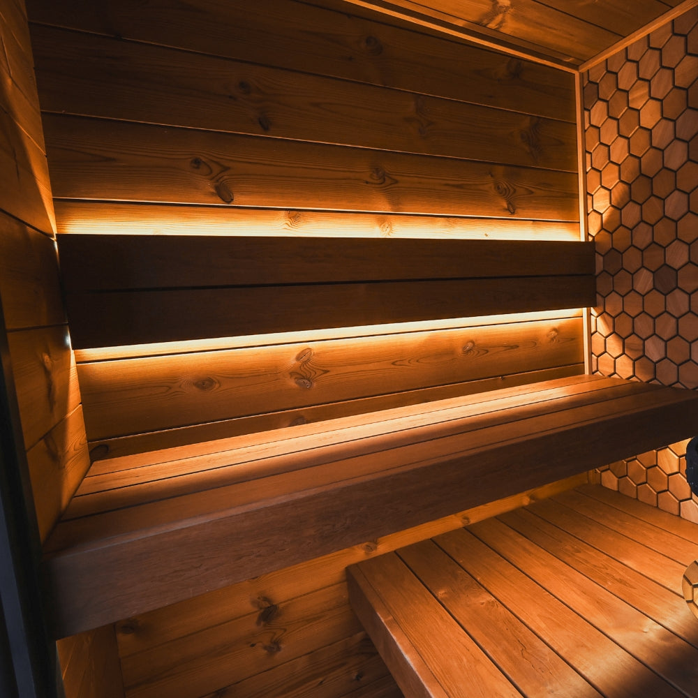 Leil Saunas Viva 180 4-Person Outdoor Sauna