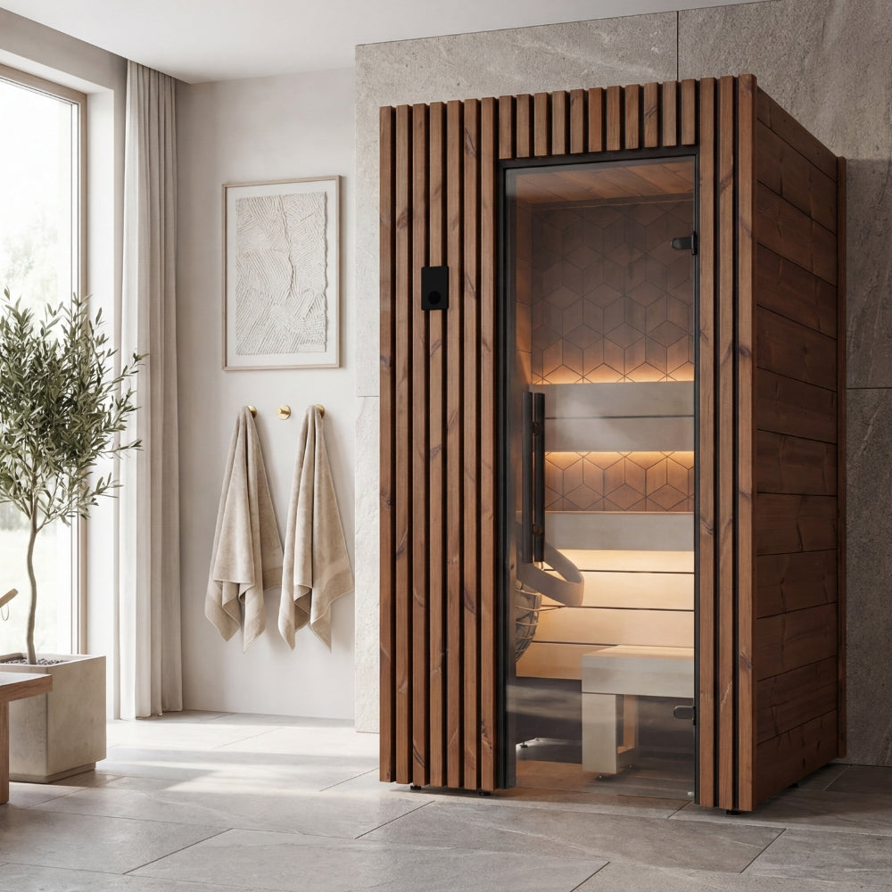 Leil Saunas Como 1-120 1-Person Indoor Sauna