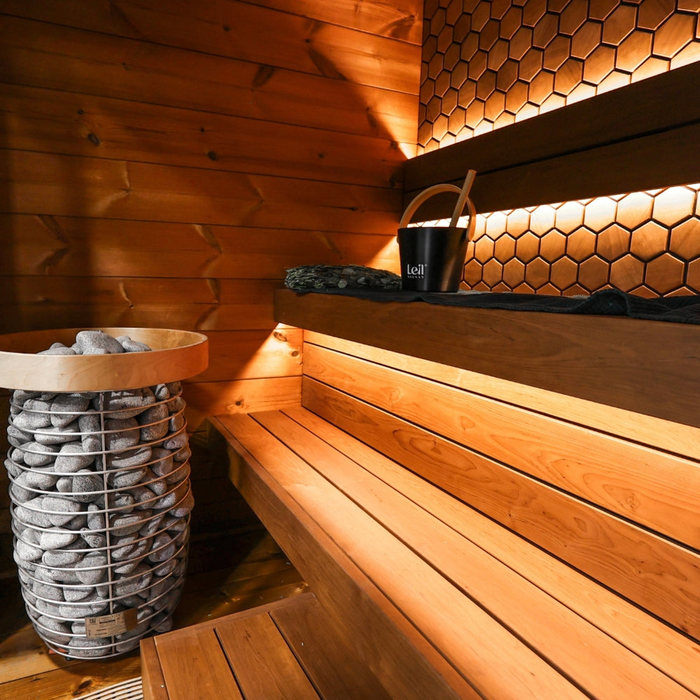 Leil Saunas Viva 210 3-Person Outdoor Sauna