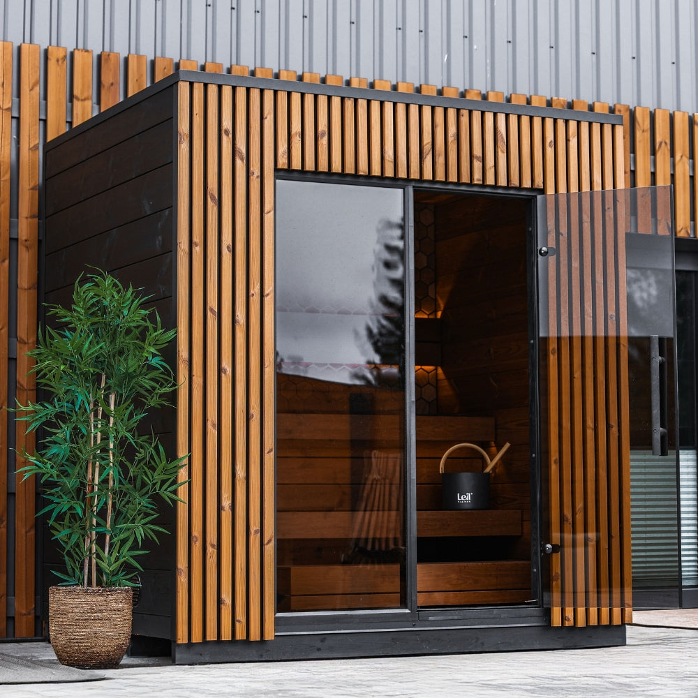 Leil Saunas Viva 210 3-Person Outdoor Sauna