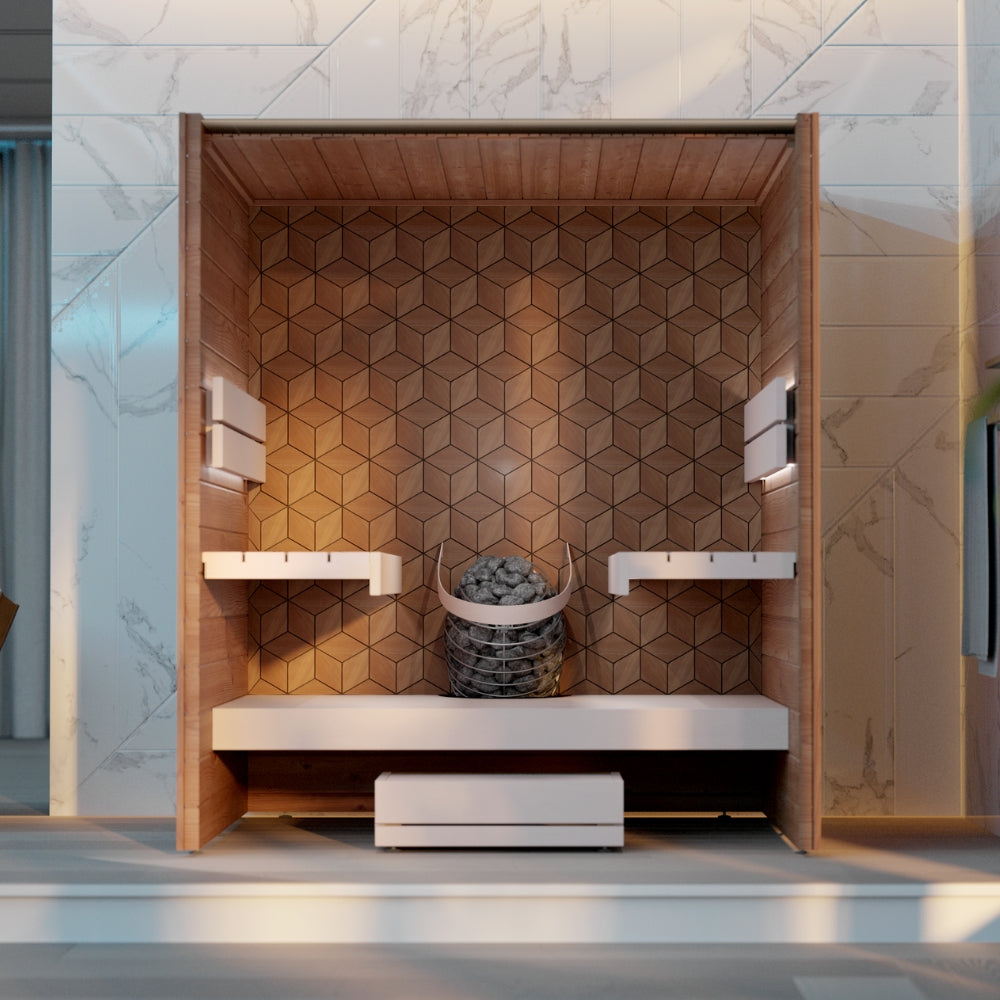 Leil Saunas Como 4-180 4-Person Indoor Sauna