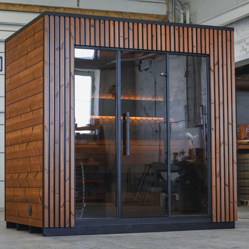 Leil Saunas Viva 250 4-Person Outdoor Sauna