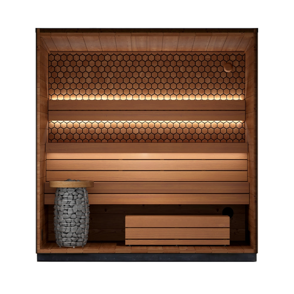 Leil Saunas Viva 250 4-Person Outdoor Sauna