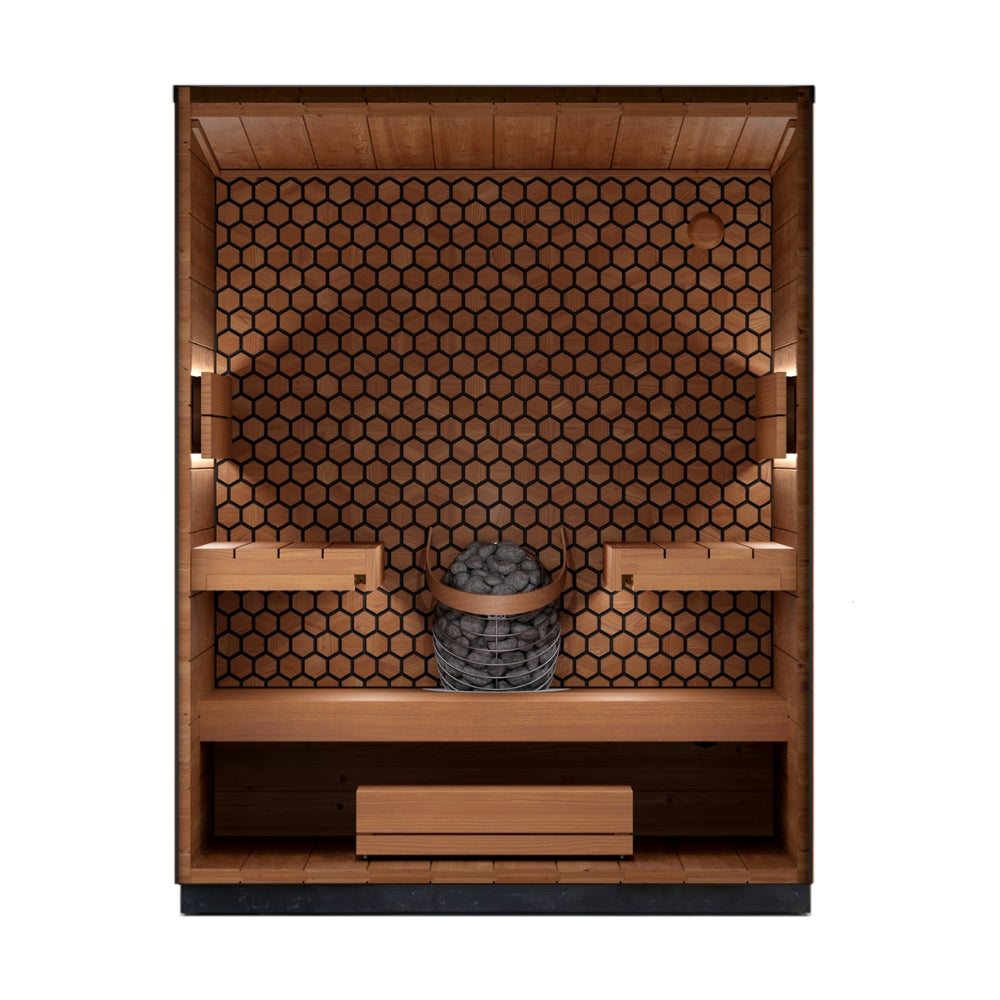 Leil Saunas Viva 180 4-Person Outdoor Sauna