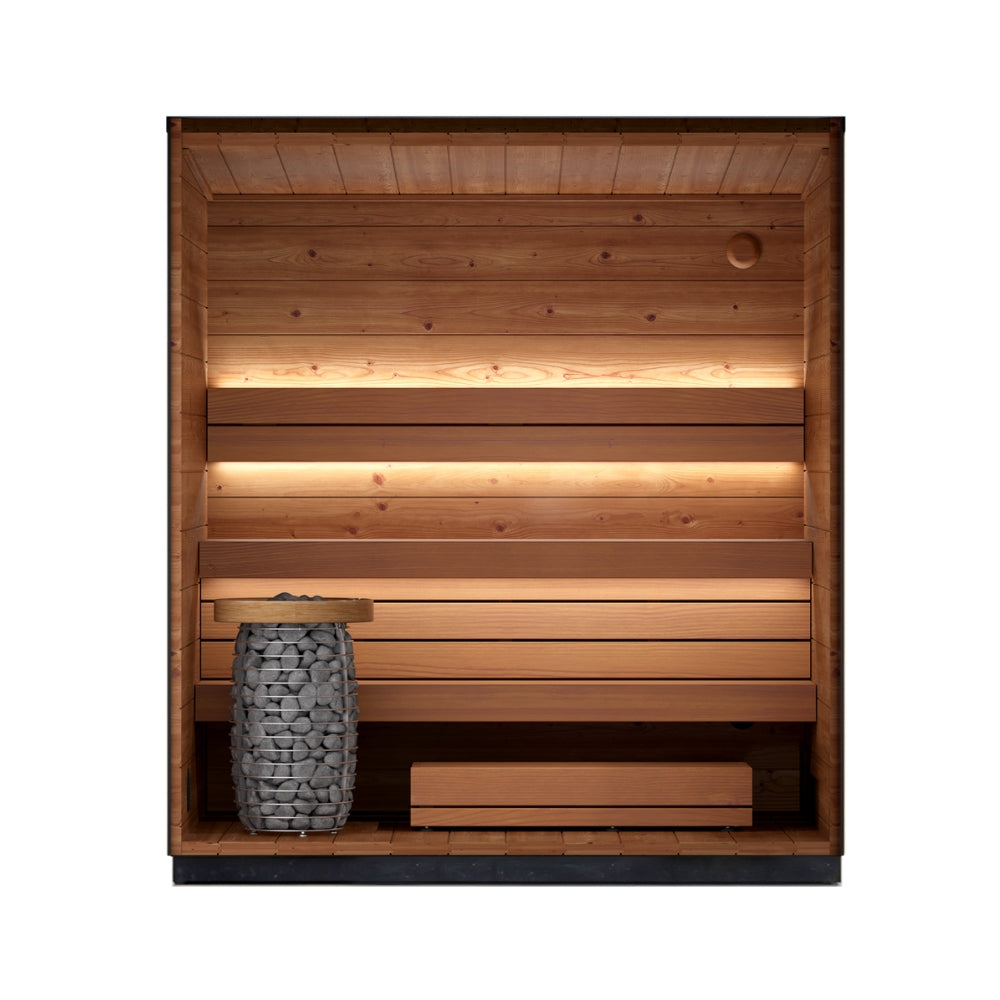 Leil Saunas Viva 210 3-Person Outdoor Sauna