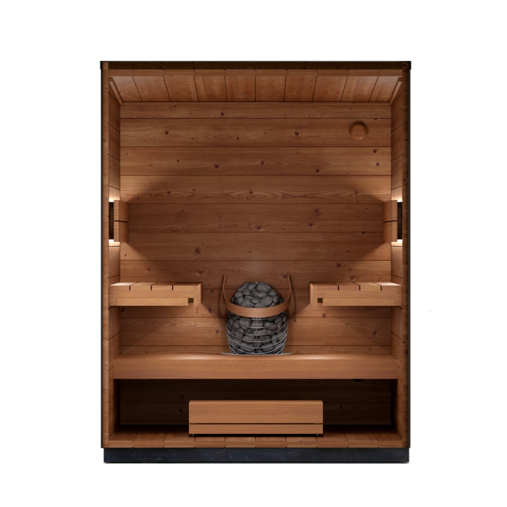 Leil Saunas Viva 180 4-Person Outdoor Sauna