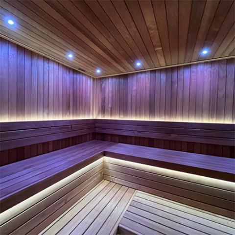 Universal Sauna Light Kit with Two 10-Ft Flexible LED Strips-Prosaunas-Nordica Sauna
