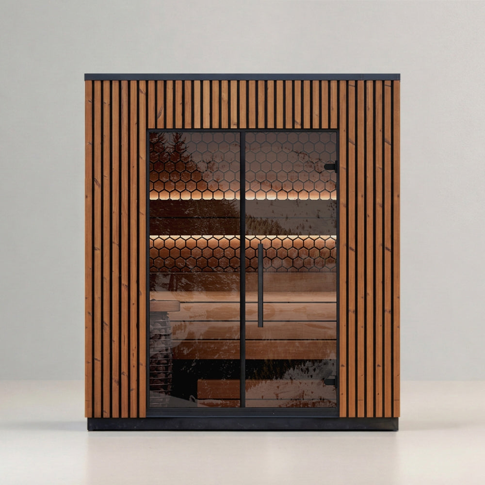 Leil Saunas Viva 210 3-Person Outdoor Sauna