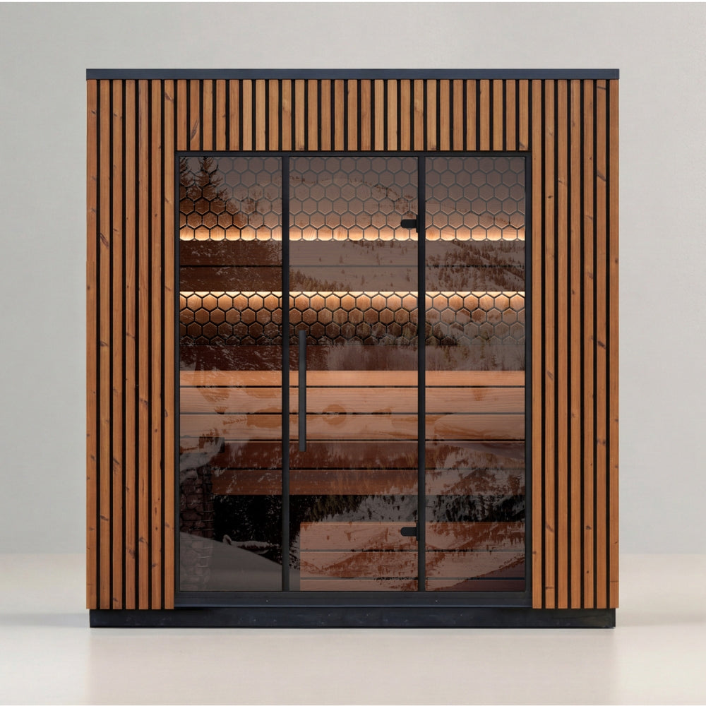 Leil Saunas Viva 250 4-Person Outdoor Sauna