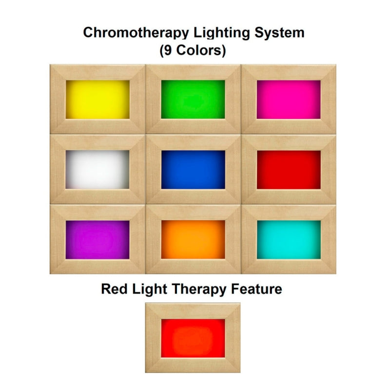 Golden Designs Gracia 1-2 Person Full Spectrum Near Zero EMF Infrared Sauna | DYN-6119-03 FS