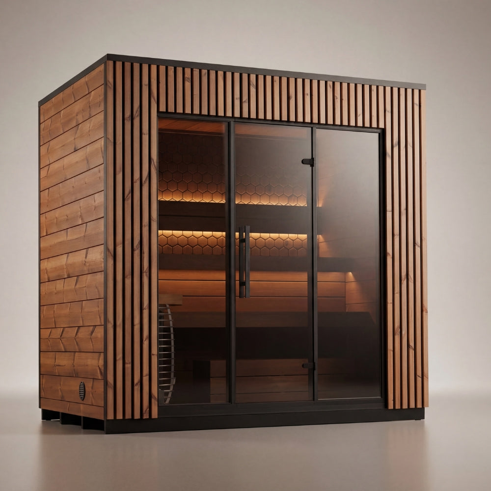 Leil Saunas Viva 250 4-Person Outdoor Sauna