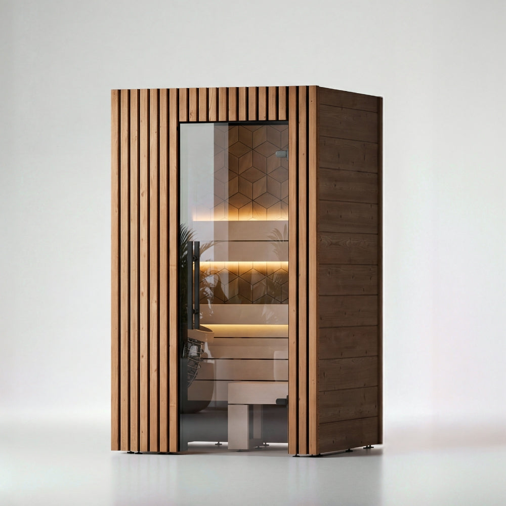 Leil Saunas Como 1-120 1-Person Indoor Sauna