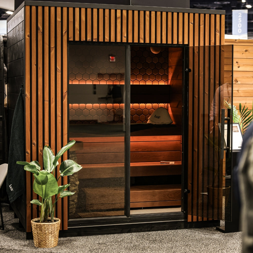 Leil Saunas Viva 210 3-Person Outdoor Sauna