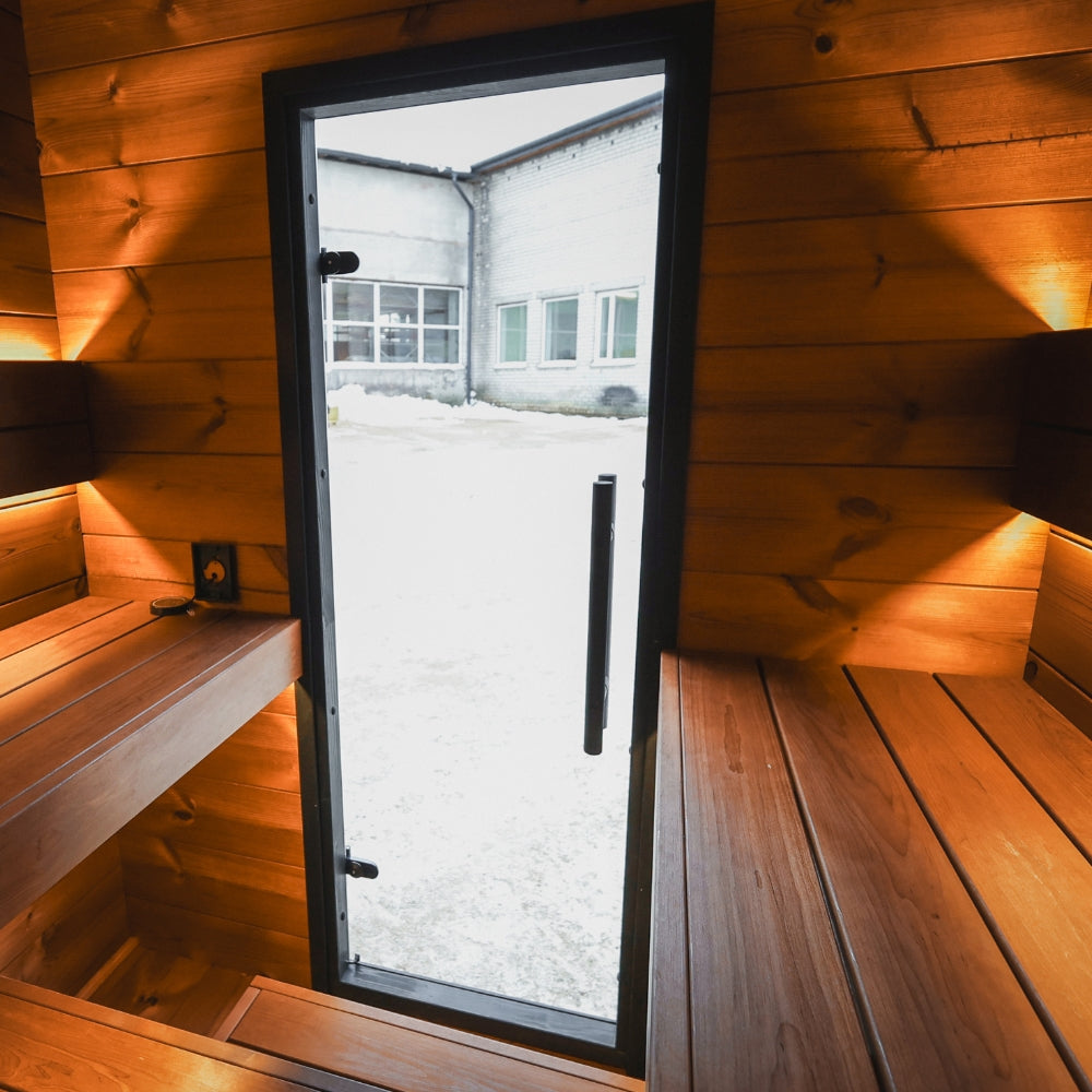 Leil Saunas Viva 180 4-Person Outdoor Sauna