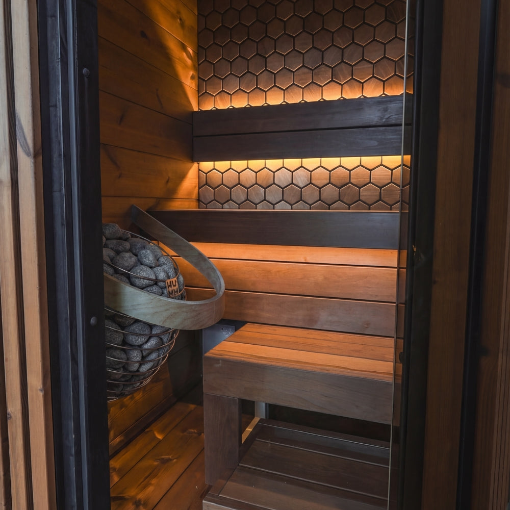 Leil Saunas Viva 120 1-Person Outdoor Sauna