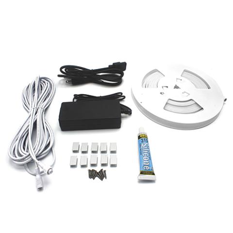 Universal Sauna Light Kit with Two 10-Ft Flexible LED Strips-Prosaunas-Nordica Sauna