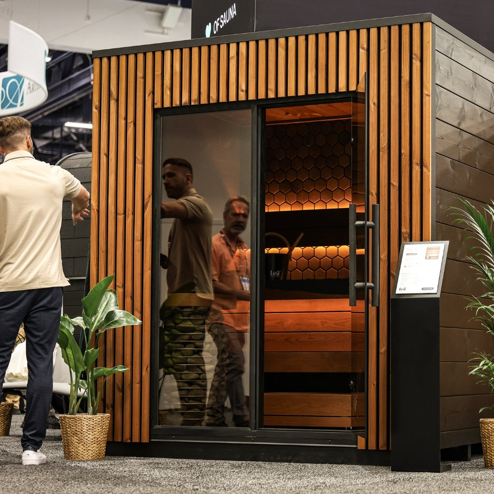 Leil Saunas Viva 210 3-Person Outdoor Sauna