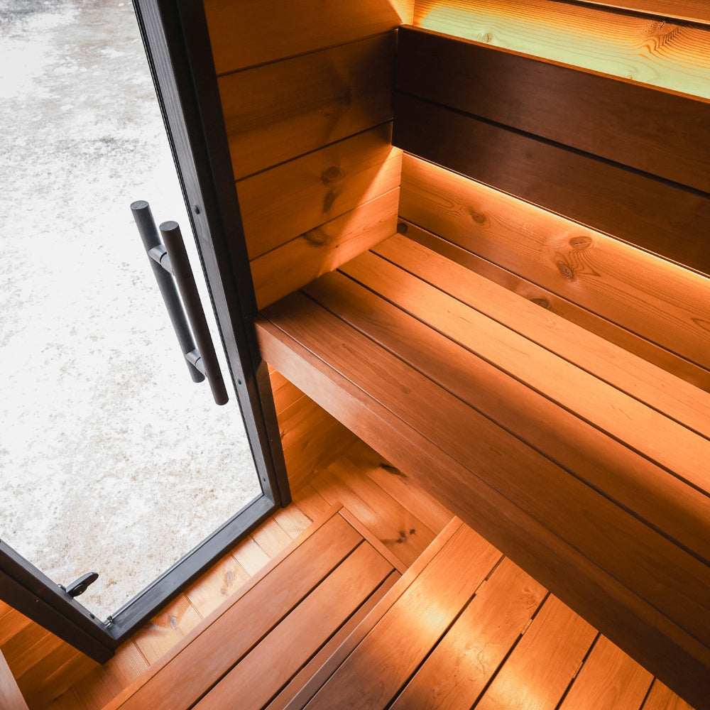 Leil Saunas Viva 180 4-Person Outdoor Sauna