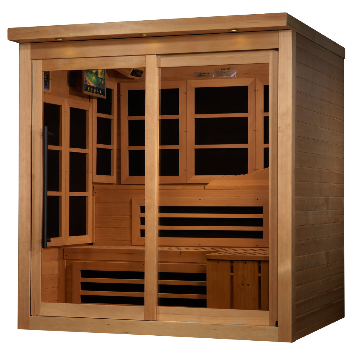 Golden Designs 6-Person Near Zero EMF FAR Infrared Sauna | GDI-6996-02-Sauna-Golden Designs-Nordica Sauna