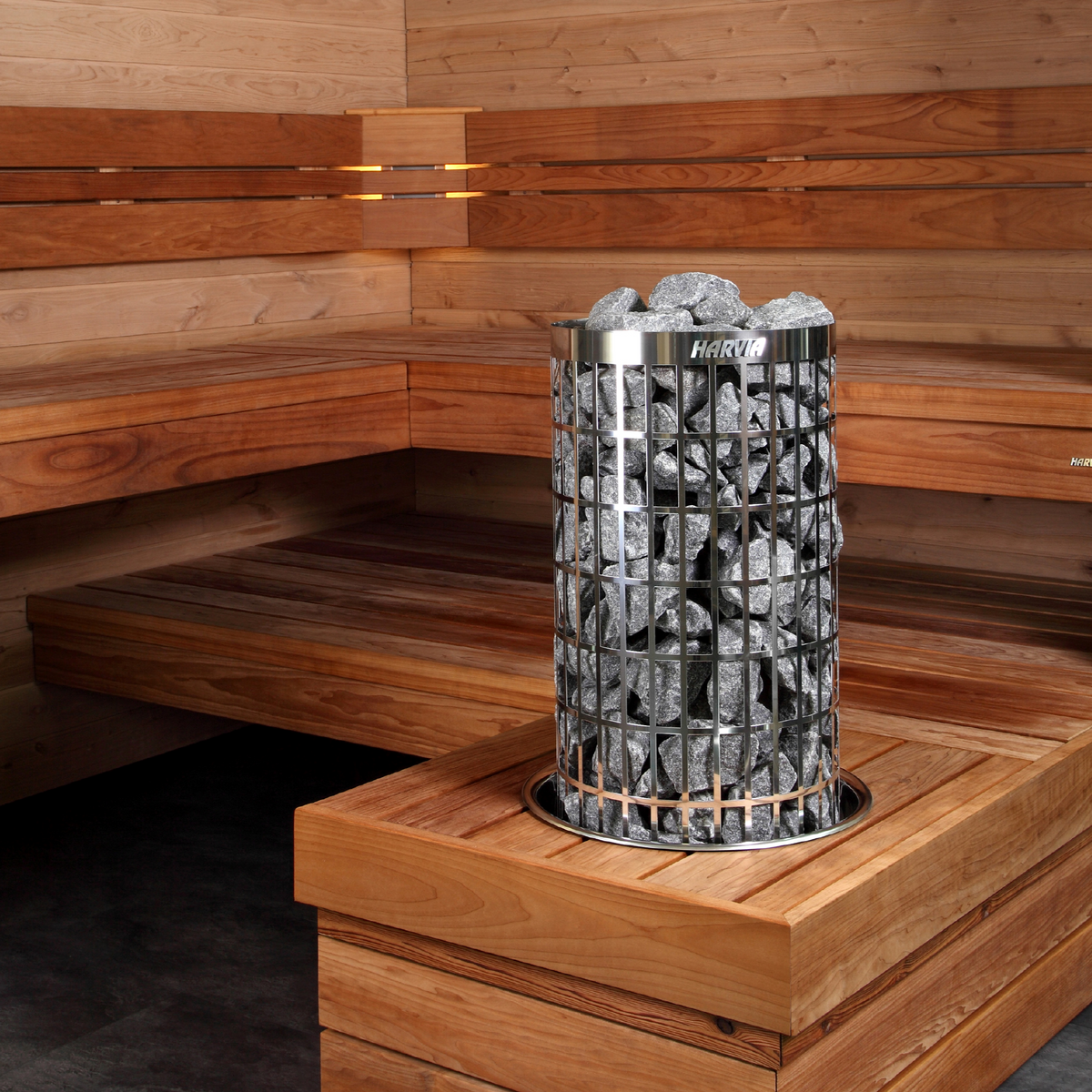 Harvia Cilindro PC110E Sauna Heater Package-Sauna Heater-Harvia-Standard Xenio CX45-