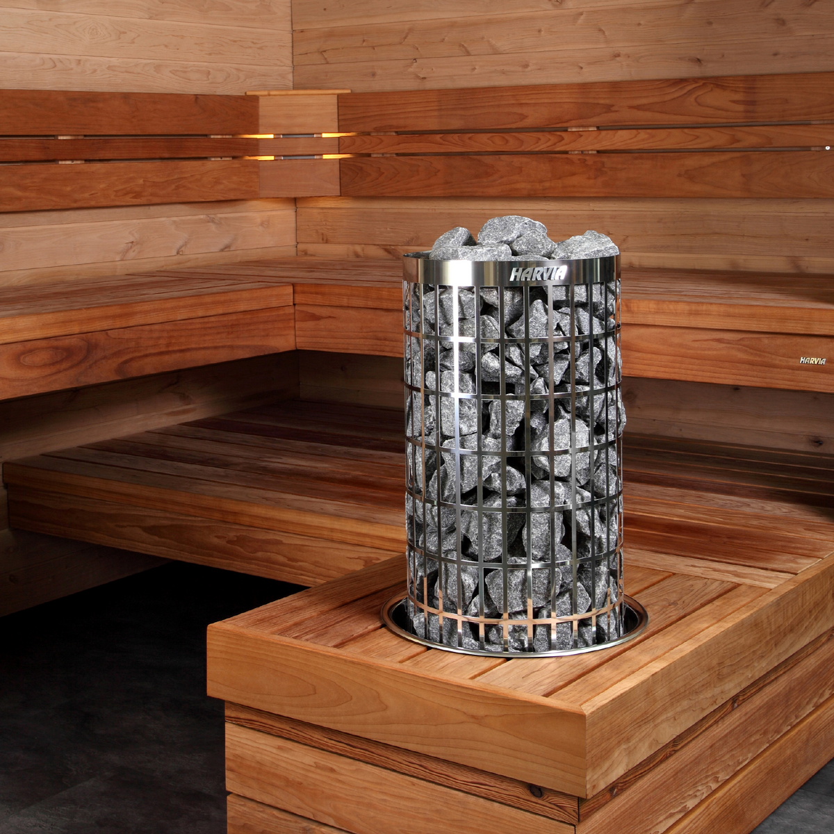 Harvia Cilindro PC90E 9kW Sauna Heater-Sauna Heater-Harvia-