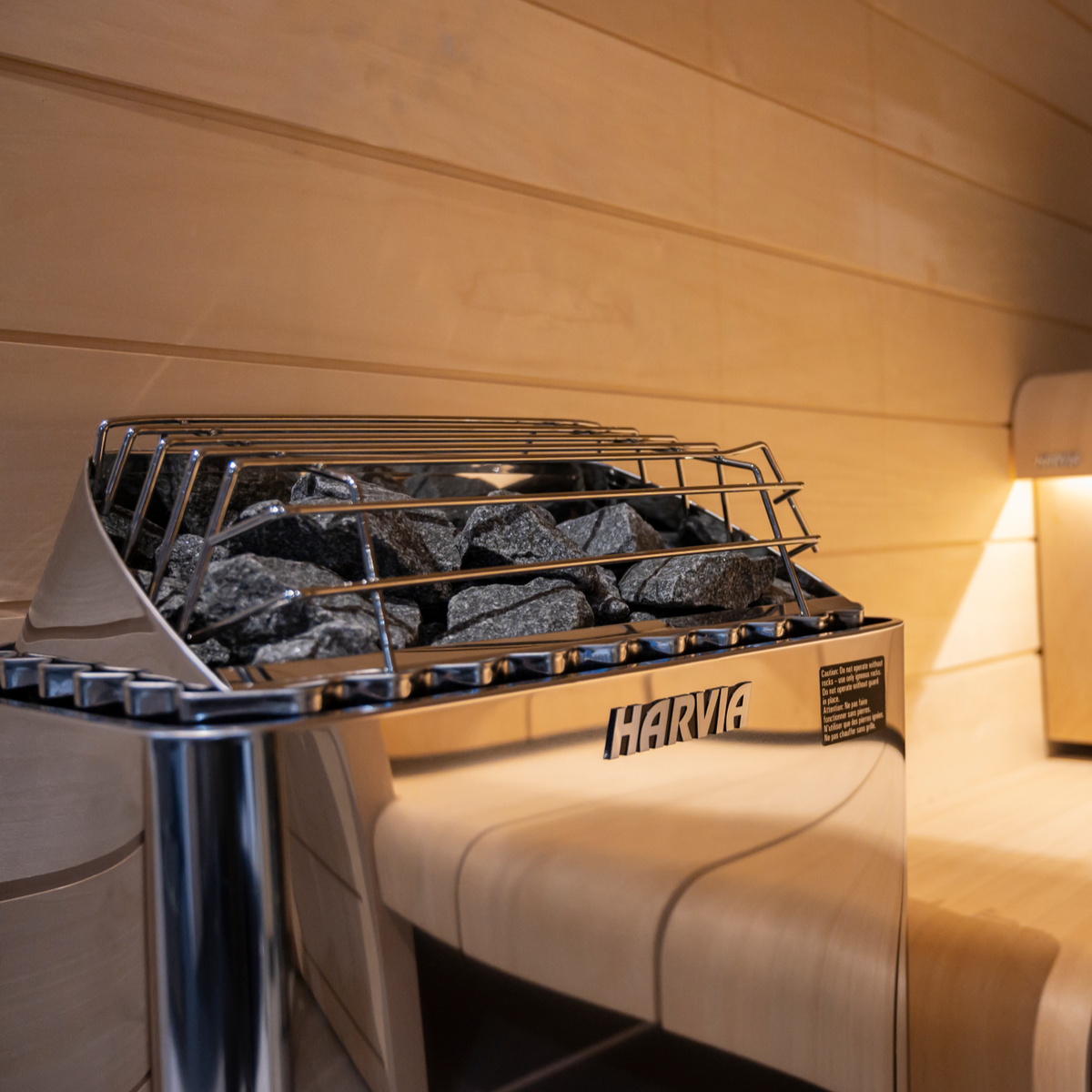 Harvia KIP45B 4.5kW Electric Sauna Heater with Built-In Controls-Sauna Heater-Harvia-