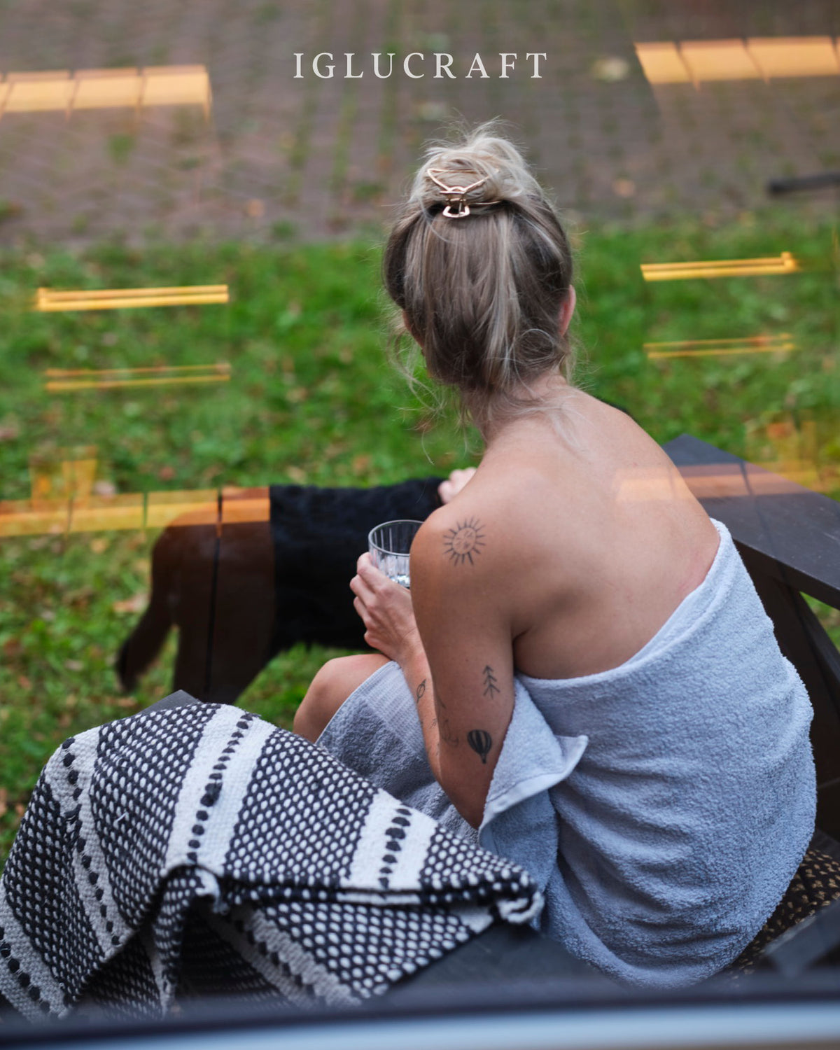 Iglucraft Triple Iglusauna 6-Person Fully Assembled Outdoor Sauna