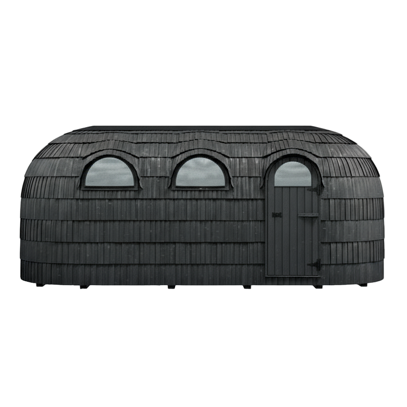 Iglucraft Triple Iglusauna 6-Person Fully Assembled Outdoor Sauna