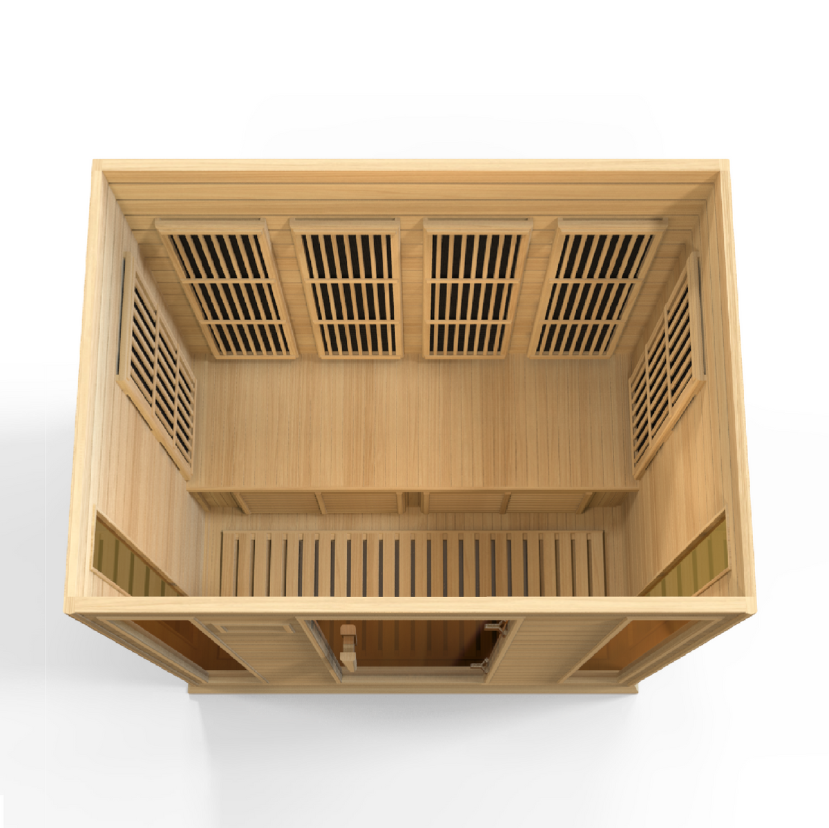 Golden Designs Maxxus 4-Person FAR Infrared Sauna - Low EMF | MX-K406-01