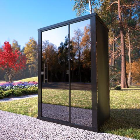 Haljas Hele Nano 2-Person Outdoor Sauna House