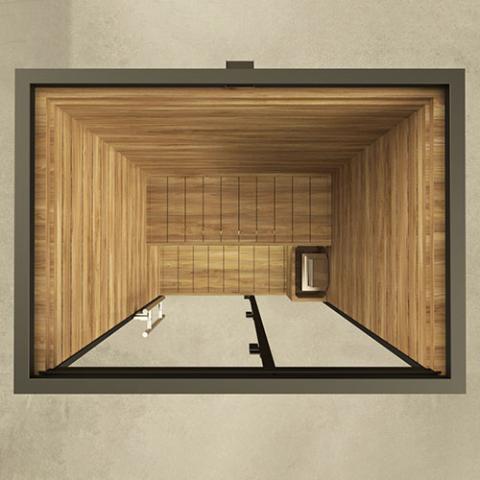 Haljas Hele Nano 2-Person Outdoor Sauna House