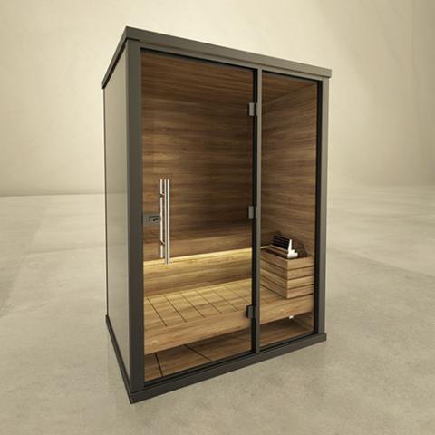 Haljas Hele Nano 2-Person Outdoor Sauna House