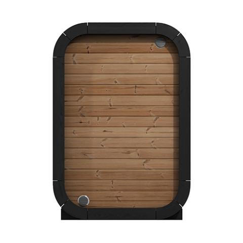 SaunaLife 2-Person Cube-Series Outdoor Home Sauna Kit CL3G