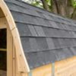 Dundalk Black Asphalt Shingle Roof (Includes Trim)
