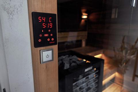 Harvia Xenio Series Digital Control - Combi Single-Phase Heaters (CX30C-U1)-Sauna Heater Controls-Harvia-