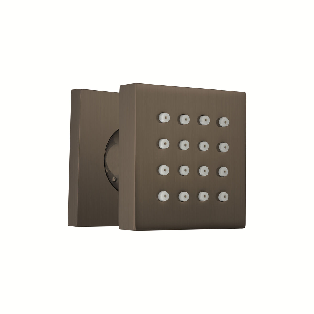 ThermaSol 50mm x 50mm x 10mm, Body Spray Square-Steam Shower Controls & Accessories-ThermaSol-Oil Rubbed Bronze-Nordica Sauna