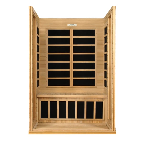 Golden Designs Dynamic "Versailles" 2-Person Low EMF FAR Infrared Sauna | DYN-6202-03-Sauna-Golden Designs-Nordica Sauna