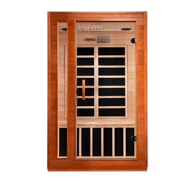 Golden Designs Dynamic "Cordoba Elite" 2-Person Ultra Low EMF FAR Infrared Sauna | DYN-6203-01 Elite-Sauna-Golden Designs-Nordica Sauna