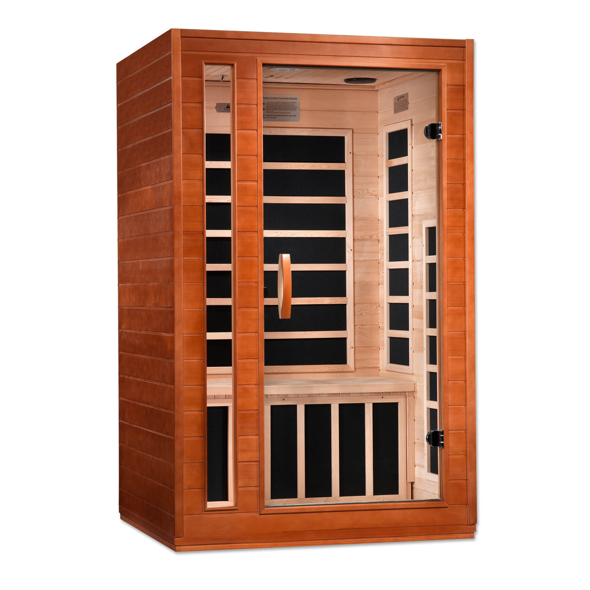 Golden Designs Dynamic "Cordoba Elite" 2-Person Ultra Low EMF FAR Infrared Sauna | DYN-6203-01 Elite-Sauna-Golden Designs-Nordica Sauna