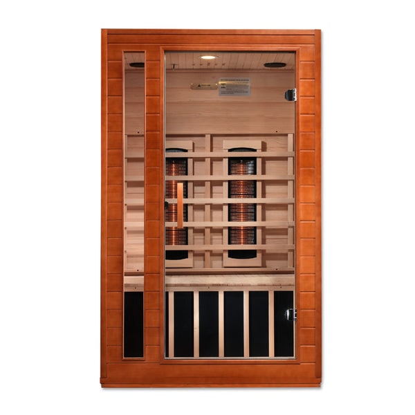 Golden Designs Dynamic "Cordoba Full Spectrum" 2-Person Full Spectrum Infrared Sauna | DYN-6203-02 FS-Sauna-Golden Designs-Nordica Sauna