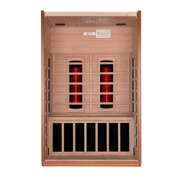 Golden Designs Dynamic "Cordoba Full Spectrum" 2-Person Full Spectrum Infrared Sauna | DYN-6203-02 FS-Sauna-Golden Designs-Nordica Sauna