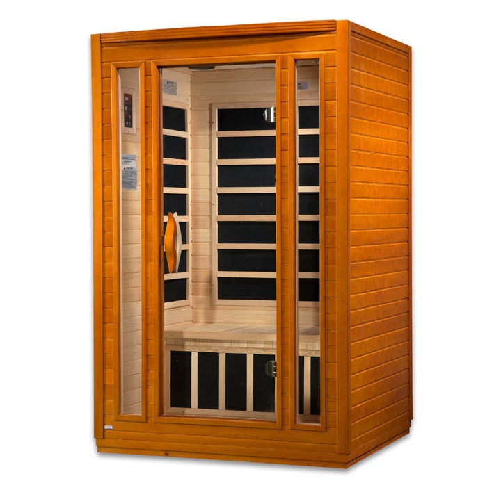 Golden Designs Dynamic "San Marino Elite" 2-Person Ultra Low EMF FAR Infrared Sauna | DYN-6206-01 Elite-Sauna-Golden Designs-Nordica Sauna