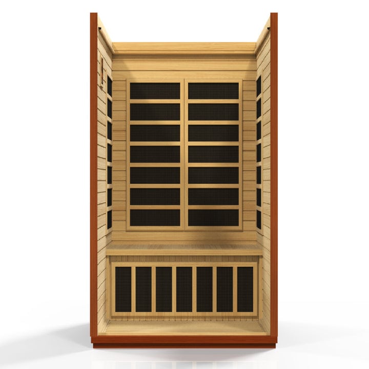 Golden Designs Dynamic "San Marino Elite" 2-Person Ultra Low EMF FAR Infrared Sauna | DYN-6206-01 Elite-Sauna-Golden Designs-Nordica Sauna