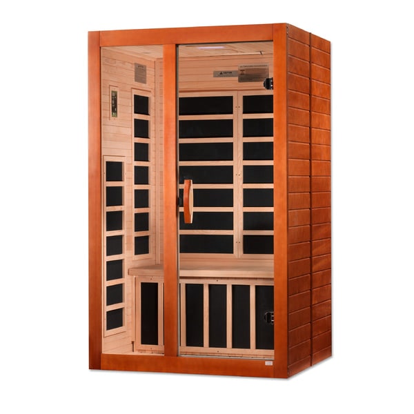 Golden Designs Dynamic "Santiago Elite" 2-Person Ultra Low EMF FAR Infrared Sauna | DYN-6209-02 Elite-Sauna-Golden Designs-Nordica Sauna
