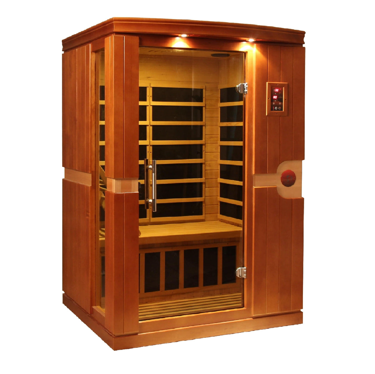 Golden Designs Dynamic "Venice" 2-Person Low EMF Far Infrared Sauna | DYN-6210-01-Sauna-Golden Designs-Nordica Sauna