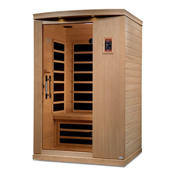 Golden Designs Dynamic "Venice Elite" 2-Person Ultra Low EMF FAR Infrared Sauna | DYN-6210-01 Elite-Sauna-Golden Designs-Nordica Sauna