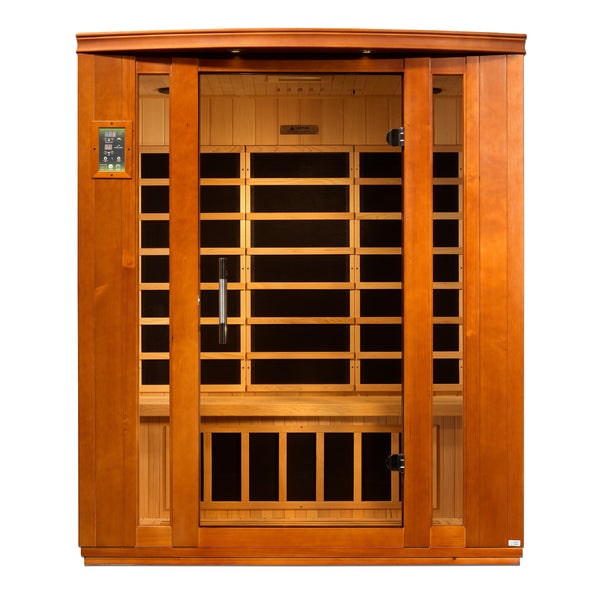 Golden Designs Dynamic "Bellagio" 3-Person Low EMF FAR Infrared Sauna | DYN-6306-02-Sauna-Golden Designs-Nordica Sauna