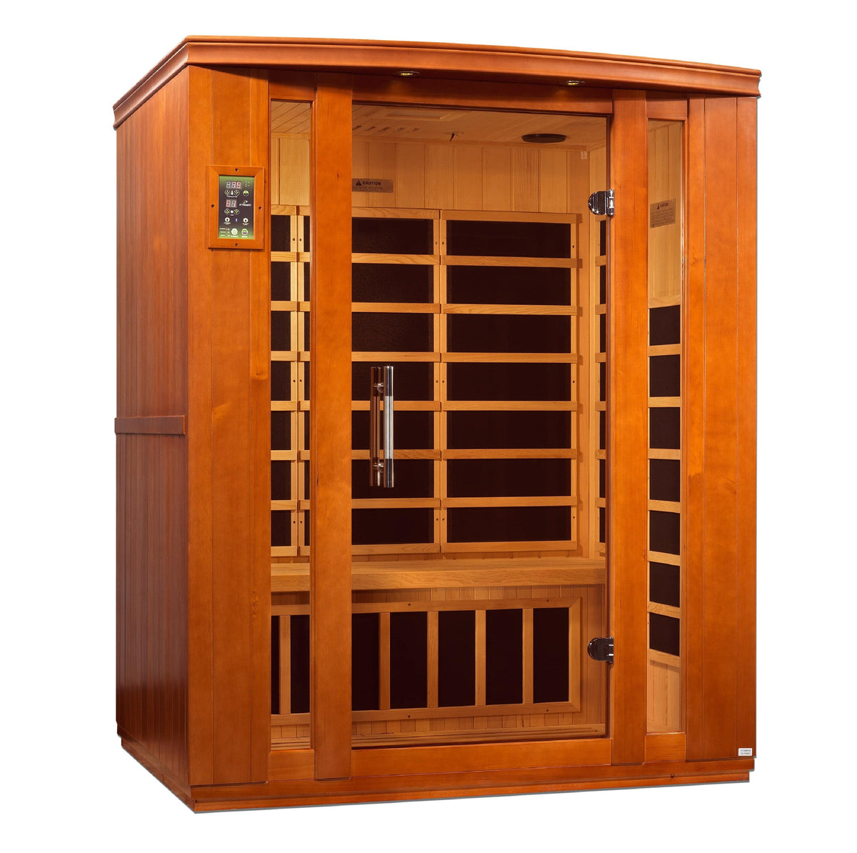 Golden Designs Dynamic "Bellagio" 3-Person Low EMF FAR Infrared Sauna | DYN-6306-02-Sauna-Golden Designs-Nordica Sauna