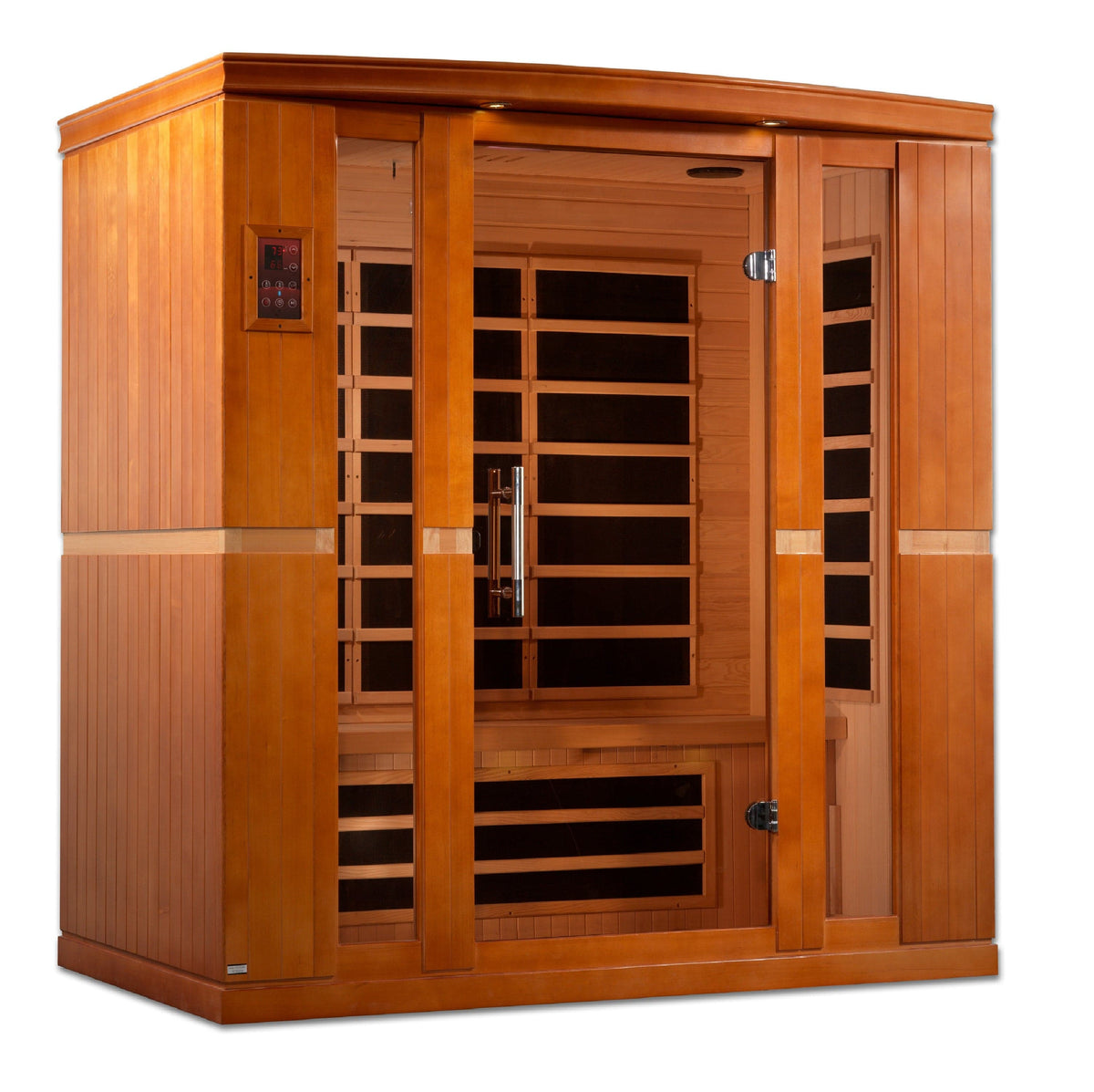 Golden Designs Dynamic "Bergamo" 4-Person Low EMF FAR Infrared Sauna | DYN-6440-01-Sauna-Golden Designs-Nordica Sauna