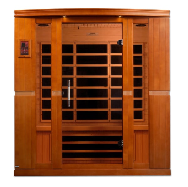 Golden Designs Dynamic "Bergamo" 4-Person Low EMF FAR Infrared Sauna | DYN-6440-01-Sauna-Golden Designs-Nordica Sauna